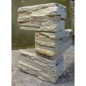 Камень декоративный «Венсен» угловой (без покрытия лаком)