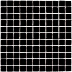 Мозаика стеклянная Black Glass (300*300) 4*25*25