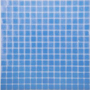 Мозаика AG03 стекло ср.синий (бумага)(20*20*4) 327*327