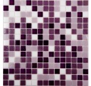 Мозаика MIX16 фиолетовый (бумага) (20*20*4) 327х327