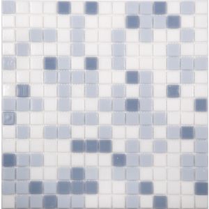 Мозаика MIX5 стекло серый (бумага) (20*20*4) 327*327